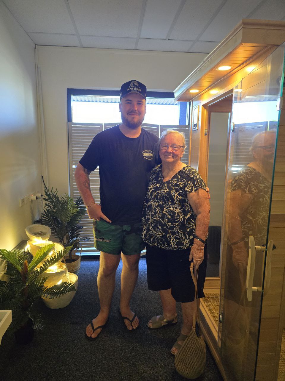Client with COPD relief